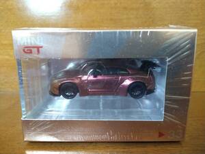 ☆即決送料無料☆ MINI GT 1/64 LB★WORKS NISSAN GT-R R35 Magic Bronze MGT00033-R 香港限定