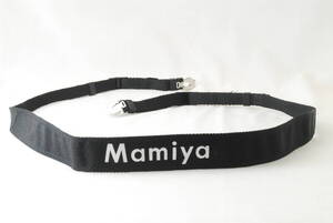 ☆Mamiya マミヤ M645等 ストラップ 金具付き 黒色(ブラック)×白色(ホワイト) フィルムカメラ Camera strap フイルム ネック ショルダー☆