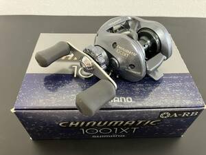 ☆新品未使用☆箱付き☆　シマノ 08CHINUMATIC 1001XT チヌマチック　チヌ用　右モデル