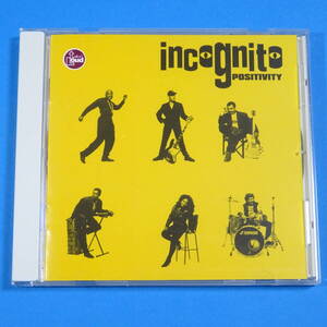 CD　インコグニート / ポジティヴィティ　INCOGNITO / POSITIVITY　EU盤　1993年　アッシド・ジャズ