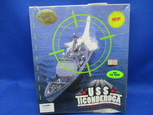 PC　ゲーム　USS TICONDEROGA 海戦　タイコンデロガ　未開封　IBM CDーROM MINDSCAPE