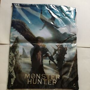 モンスターハンター　巾着バック　新品保管品　MON STER HUNTER ナップサック 