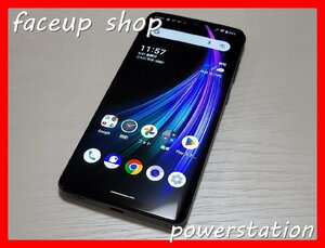 　★【41187WM】 ジャンク SoftBank 906SH SHARP AQUOS zero2 アストロブラック SIMロック解除済 1円 ! 1スタ !