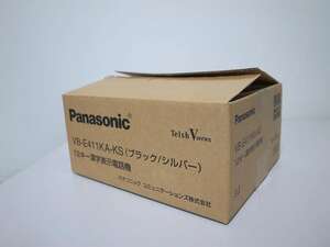 ■【☆新品☆】　Panasonic Acsol　12キー漢字表示電話機　【VB-E411KA-K】　(1)■