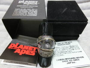 【新品未使用品】JAP工房 PLANET OF THE APES PERICLES Ring Sterling Silver 925 GUARANTEE CARD 083/500 サルの惑星 