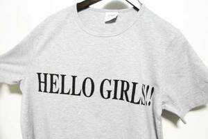 新品 未使用 正規品 ◆ VETEMEMES HELLO GIRLS!! Mサイズ グレー ◆