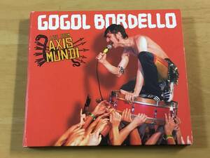 Gogol Bordello Live From Axis Mundi 輸入盤CD+DVD 検:ゴーゴルボールデロ Gypsy Punk Flogging Molly Tokyo No.1 Soul Set Folk Irish 