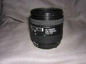 **中古品　Nikon AF Nikkor 24-50mm f/3.3-4.5 レンズ*