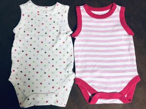 ☆美品　baby GAP ベビーギャップ　ロンパース　2枚セット　60☆