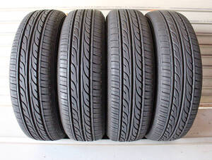 ▼DUNLOP ダンロップ EC202L 155/65R14 75S 2021年製 4本 8.5分山 [R3018]