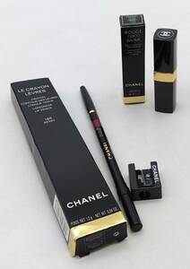 C①★新品 CHANEL シャネル2点 ルージュ ココ ボーム リップ+ルクレイヨンレーヴル★