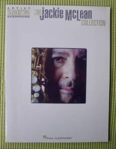 ジャッキー・マクリーン　The Jackie Mclean Collection Artist Transcriptions SAXOPHONE サクソフォンスコア サックス　送料185円