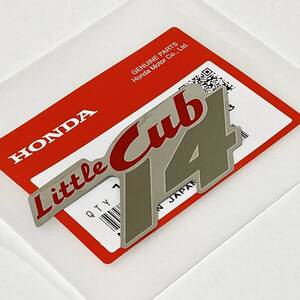 リトルカブ50 純正 フロントトップ マーク 〇 ● ☆ デカール ステッカー Little Cub 新品 ホンダ HONDA