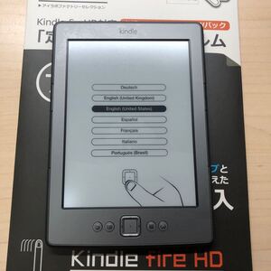 Amazon KindleD01100 美品初期化済み　物理ボタン