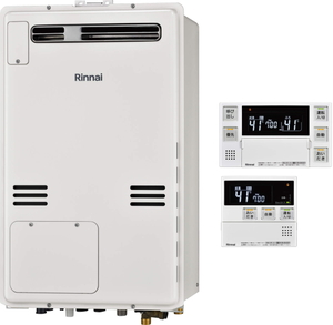 リンナイ　ガス給湯暖房用熱源機　RUFH-A2400AW2-1(A)　24号　フルオート　2-1タイプ　リモコンMBC-240V(A)付