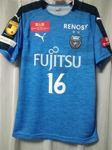 良品　川崎フロンターレ　2019シーズンユニフォーム　　Ｊリーグ　長谷川竜也　元横浜FC　東京ヴェルディ　北海道コンサドーレ札幌