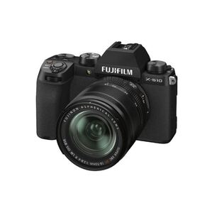 【新品 未使用品】富士フイルム FUJIFILM X-S10 XF18-55mmレンズキット ブラック 富士フィルム 一眼 カメラ メーカー元箱、付属品全てあり