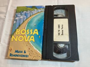 海外版VHSビデオテープ BOSSANOVA MusIc & REMINISCENCES Directed by Walter Salles