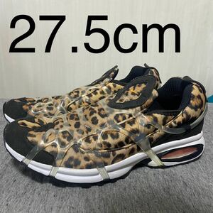 美中古　27.5cm NIKE ナイキ AIR KUKINI SE LEOPARD エア クキニ DJ6418-001 レオパード 豹 黒 ブラック ベージュ 