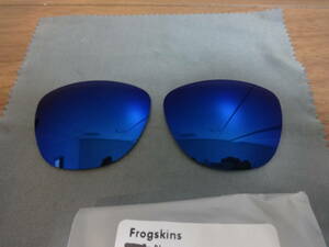 ★ OAKLEY オークリー Frogskins フロッグスキン用 カスタム偏光 レンズ PACIFIC BLUE Color Frogskin 　