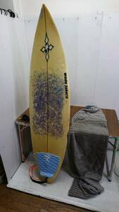 直接取引V57228 Wade tokoro サーフボード Wade Tokoro Surfboards ウェイド トコロ　183ｃｍ