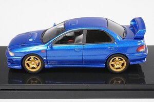 WITS ウィッツ 1/43 SUBARU スバル インプレッサ WRX Type RA STI バージョン V リミテッド ソニックブルーマイカ W155