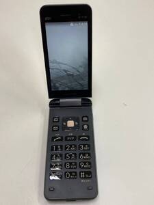 I0116【中古】京セラ 携帯電話 GRATINA au KYF39 ブラック 　(カメラあり)　本体のみ