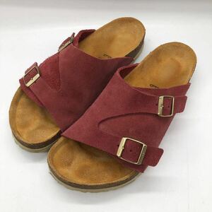 【27cm】BIRKENSTOCK Zurich Suede Leather Sandal ビルケンシュトック チューリッヒ スエード レザー サンダル 箱無し 0117