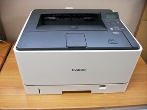 ● ジャンク / 中古レーザープリンタ / Canon LBP8710e / 印刷枚数：186,672枚 / トナーなし ●