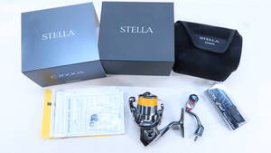 シマノ【美品】現行モデル◆22 STELLA ステラ C2000S /定価101970円の品◆リブレFino+チタンノブ装着◆アジング メバル トラウトに◆e604