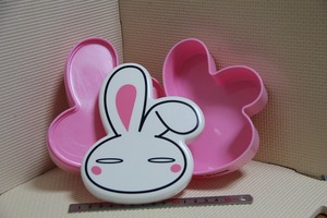 大塚愛 LOVEうさぎ 2段 弁当箱 LOVE COOK 検索 ランチボックス 芸能人 キャラクター グッズ