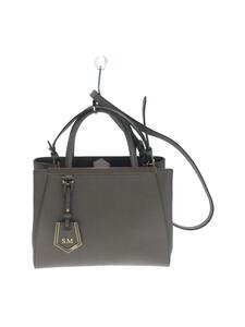 FENDI◆バッグ/-/GRY/トゥージュール/ハンドバッグ/ショルダー/2WAY