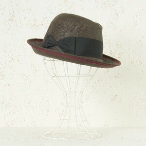 Lola Hats ローラハット 帽子中折れハット シンプル F w0040-22-008