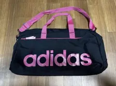 adidas ボストンバッグ 黒・ピンク