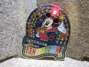 【3点以上落札送料無料】ディズニー Disney 限定 ピンバッジ ピンズ pins 光る ミッキー SAYONARA FANTILLUSION! 多数出品中！同梱歓迎