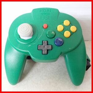 動作品 N64 ニンテンドウ64 ホリパッドミニ64 HORIPAD MINI64 グリーン【10