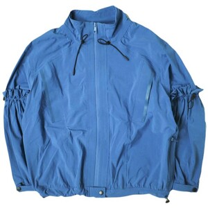 3.1 Phillip Lim フィリップリム The Win-Breaker ウィンブレイカー ストレッチナイロンタフタジャケット DTC1-6186SMA S PEACOCK BLUE