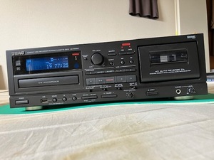 TEAC ティアック　CDレコーダー/カセットデッキ　AD-RW900 リモコン・取扱説明書あり　動作品　