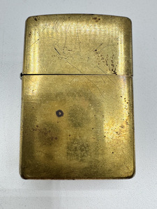 7213-01★◆ZIPPO (ジッポ) ◆ オイルライター／ゴールド／XIV／ MADE IN USA／艶消しゴールド／ヴィンテージ ★