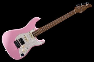 最落無し! Mooer GTRS S801 Pink / a47066　最先端インテリジェントギター　1円