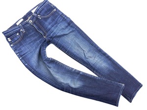 theory セオリー AG ADRIANO GOLDSCHMIED USED加工 デニムパンツ size26/紺 ■■ ☆ ekb1 レディース