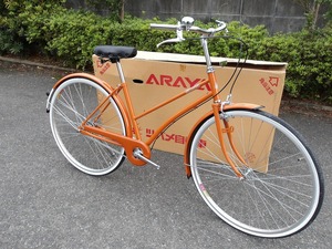 奇跡のデッドストック☆ARAYA　LSC27G　レスター　27型シングル　オレンジ系　長期保管品　アラヤ　絶版車　1997年