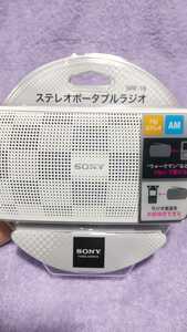 SONY ソニー 、FM/AMステレオラジオ、SRF-18★新品！送料込み！