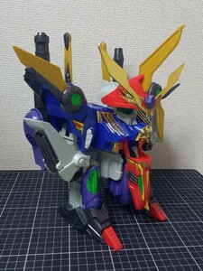 プラモデル 希少 SDガンダム フォートレスエンペラーG 元祖 スーパーGアームズ 当時物 完成品 動作品