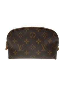 LOUIS VUITTON◆ポシェット・コスメティックPM_モノグラム・キャンバス_BRW/PVC/BRW