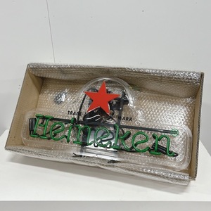 【新品】Heineken/ハイネケン ネオンサイン Neon Sign ネオン看板 LED看板 広告用看板 新品未使用品