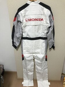 ★　希少　ＨＯＮＤＡ　ホンダ　ツナギ　つなぎ　ジャンプスーツ　オールインワン　【男性用　メンズ　Ｌサイズ】　ロゴ入り　正規品