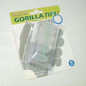 【中古】【保証対象外】 Gorilla Tips Medium Clear / t33601　ギター ベース等の弦楽器から指先を守るツール【ゆうパケット対応可能】