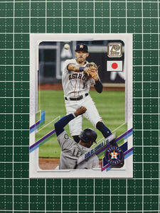 ★TOPPS MLB 2021 JAPAN EDITION #17 CARLOS CORREA［HOUSTON ASTROS］ベースカード「BASE」★