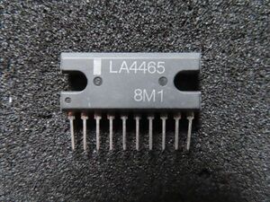 【未使用】LA4465 SANYO 三洋 12W パワーアンプ